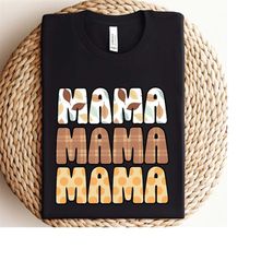 Retro Fall Mama PNG, Retro Autumn Sublimation File, Groovy Halloween Sublimation Designs, Hippie Halloween png