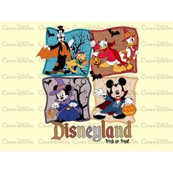 Retro Mickey Halloween Trip Png, Mickey Halloween, Spooky Mickey Halloween Png, High Quality Halloween Png,Fast Download