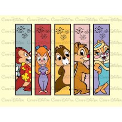 Retro Chip And Dale Characters, Sweety Chimpunks Png, Chip n Dale, Chip And Dale Png, Double Trouble, Resuce Rangers Png