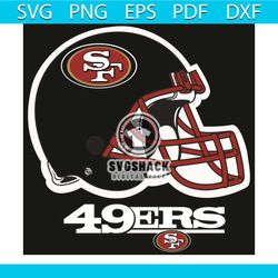 Logo San Francisco 49ers Helmet Svg, Sport Svg, Helmet Svg, San Francisco 49ers Svg, San Francisco Svg, 49ers Svg, 49ers