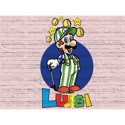 Super Mario Luigi Png, Super Mario Luigi Png File, High Quality Luigi Png File, Fast Download Png File, Super Mario, Mar