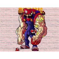Monster Muscle Super Mario Png, Super Mario Png File, High Quality Super Mario Png File, Fast Download Png File, Super M