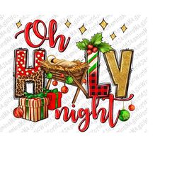 oh holly night baby jesus christmas png sublimation design download, oh holly night png, jesus christmas png, sublimate