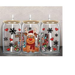 Christmas Donkeys Libbey Glass Png Sublimation Design, Christmas Png, Christmas Libbey Glass Png, Merry Christmas Png, D