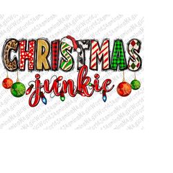 Christmas junkie png sublimation design download, leopard Christmas png, Santa hat png, Christmas junkie png, sublimate