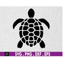 Turtle SVG, Sea Turtle SVG, Tribal Design svg, Ocean svg, Sea Animal, Monogram, Turtle Clipart, Aquatic, Cut File For Cr