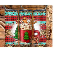 Christmas Coffee Cup 20oz Skinny Tumbler Png Sublimation Design,Coffee Cups Christmas Png,Christmas Tumbler Png,Christma