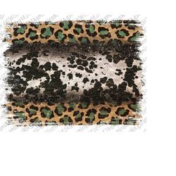 Leopard Cowhide Pattern Background Png,Western Background PNG,Cowhide Png,Green Leopard Png,PNG Sublimation Design,Insta