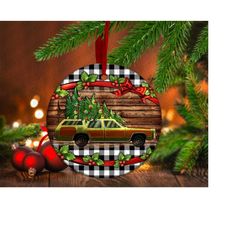 Christmas Vacation Car Christmas Ornament Png, Christmas Vacation Car Png, Vacation Car Png, Christmas Car Png, Western