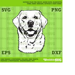 Labrador Retriever Pet Dog Cutting File Printable, SVG file for Cricut
