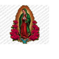 Our Lady of Guadalupe Png, Mother png, Mom Png, Virgen de Guadalupe PNG, Latina Mexican Sublimation, Guadalupe, Jesus, L