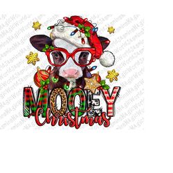 Western Mooey Christmas Baby Calf Png Sublimation Design, Christmas Png,Baby Calf Png,Christmas Animal  Png, Calf Png, D