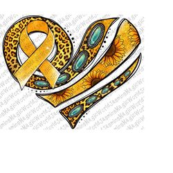 childhood cancer heart png sublimation design, cancer awareness png, cancer ribbon png, heart png, childhood cancer png,