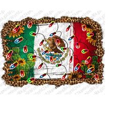 western christmas lights mexican flag png, sublimation design mexican flag png, mexicana png, merry christmas png, xmas