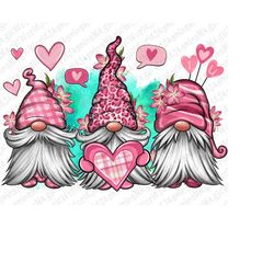 Valentine's Day gnomes png sublimation design download, Valentine's Day png, gnomes png design, love gnomes png, sublima