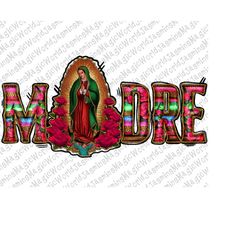 our lady of guadalupe madre aztec and flower design png,virgen de guadalupe png,clipart,flower png,latina mexican sublim
