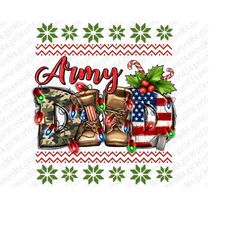 Christmas Army Dad Png Sublimation Design, Christmas Army Home Png, Army Dad Png, Army Father Png, Christmas Veteran Png
