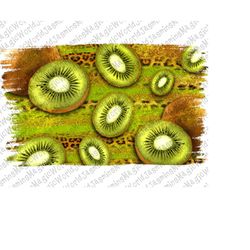 Kiwi Background Png, Kiwi leopard glitter background, Sublimation png, Sublimation Design Download, Digital Download,Png