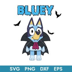 Bluey Dog Halloween Svg, Blue, Bluey, Bluey Svg, Blue Dog, Bluey Characters, Bluey Dog, Bluey Family, Bluey Halloween