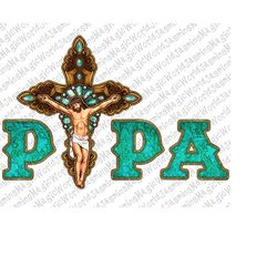 papa our father png, jesus with cross png,fathers day, father, papa,latina mexican sublimation,jesus png,jesus sublimati