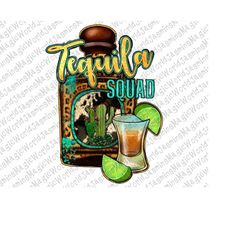 Western Tequila Squad Png Sublimation Design File, Leopard Tequila Squad Png, Cactus Png, Cowhide Png, Tequila Squad Png