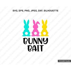 Easter SVG, Easter bunny svg, Bunny Svg, Bunny bait svg, Cute bunny svg, Happy Easter Svg, Cricut, Silhouette Cut Files