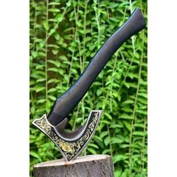 18 Inches Viking Axe,Hatchet, Hand Axe, Wood Working Tool,Viking Gifts for Men,Camping Hatchet,Tomahawk,