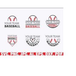 Baseball Team SVG Softball Team svg, baseball svg png, baseball shirt svg, baseball mom sis svg, baseball letters font s