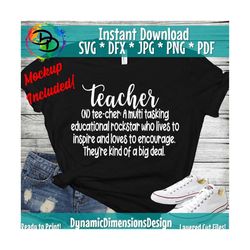 Teacher svg, Teacher Definition svg, Teacher Quote, silhouette cameo cricut, Teacher svg, Teaching, Back to School, Teac
