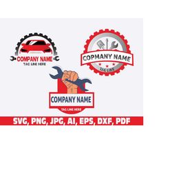 Mechanic logo svg, car mechanic logo svg, mechanic company logo svg, company name mechanic logo svg, Mechanic name frame