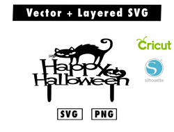 happy halloween svg and png files for cricut machine , anime svg , manga svg , Goku svg