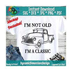 Classic Car SVG, Grandfather, Car Father's Day Svg, Dad Svg, Dad Shirt, Gift for Dad, Dad Life, Instant Download