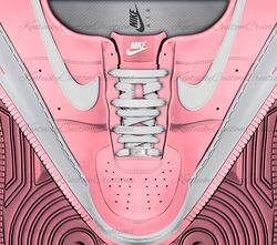 Nike Pink Shoe PNG Tumbler Wrap