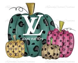 Louis Vuitton Pumpkins PNG Sublimation Image Clip Art Name Brand Trending