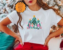 Nutcracker Christmas Shirt, Nutcracker Tree T-shirt, Women's Christmas Shirt, Holiday Clothing, Nutcracker Xmas Shirt, N