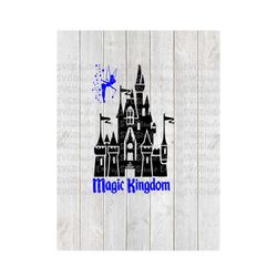 SVG File for Magic Kingdom with Tinkerbell