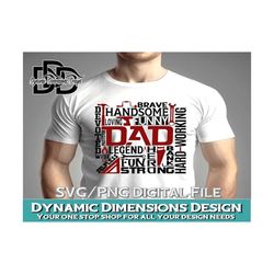 Dad, Fathers Day, Father, Father's Day Svg, Dad Svg, Dad Shirt, Gift for Dad, Dad Life, Instant Download