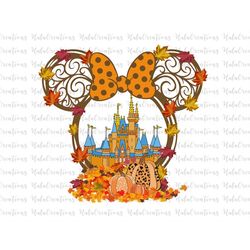 Autumn Leaves Pumpkin Png, Fall Png, Happy Fall Png, Autumn Leaf Png, Png Files For Sublimation