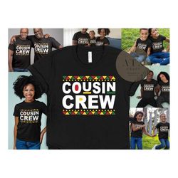 Cousins Matching Shirts, Family Reunion Cousins Shirts, Black Family Reunion Vacation Shirts, Black Cousins Weekend Shir
