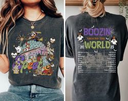 Epcot Halloween Tee, Epcot world tour Halloween shirt, World Tour Epcot, Drinking Around the World Tshirts, Boozin aroun