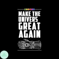 Make The Universe Great Again svg