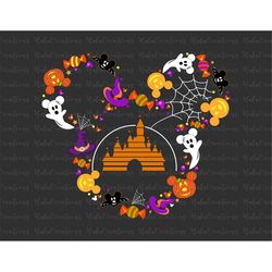 Happy Halloween Svg Png, Trick Or Treat Svg, Spooky Vibes Svg, Witch Svg, Fall, Svg, Png Files For Cricut Sublimation
