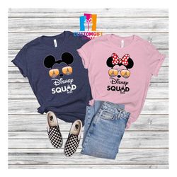 Disney Squad Shirt, Mickey Mouse Shirt, Vacation Shirt, New Year Shirts, Disney Shirt, Minnie Mouse Shirt, Family Shirts