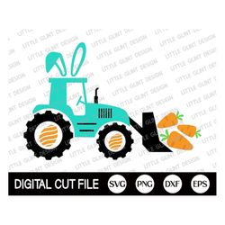Easter Tractor Carrot Svg, Easter Svg, Happy Easter Svg, Svg Easter Carrot, Svg Easter, Carrot Svg, Svg Files For Cricut