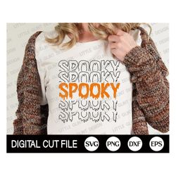 Spooky SVG, Halloween Svg, Spooky Vibes Svg, Spooky Shirt Svg, Funny Halloween Costume, Halloween Shirt, Png, Dxf, Svg F