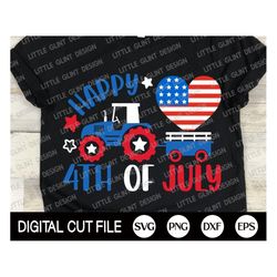Happy 4th of July Tractor Svg, Monster Tractor Svg, Independence day, Memorial day, American Boy Shirt, American Flag, S