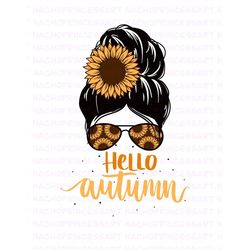 Hello Autumn SVG, Autumn SVG, Fall Svg, Thanksgiving Svg, Autumn Svg Designs, Autumn Sign, Autumn Shirt, Cut File Cricut