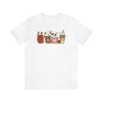Vintage Christmas Coffee TShirt for Women, Christmas Tshirt Family, Christmas Gift Retro, Funny Christmas, Cassette Chri