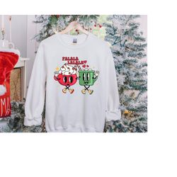 Funny Christmas Sweater, Retro Christmas Sweatshirt, Christmas Women Sweatshirt, Vintage Christmas Sweater ,Santa Christ
