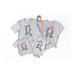 Disney Family Shirts, Mickey Mouse Shirt, Minnie Mouse Shirt, Custom Disney Shirts, Holiday Shirt, Dad Shirt, Mom Shirt,